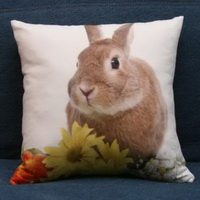 Декоративная подушка Кролик